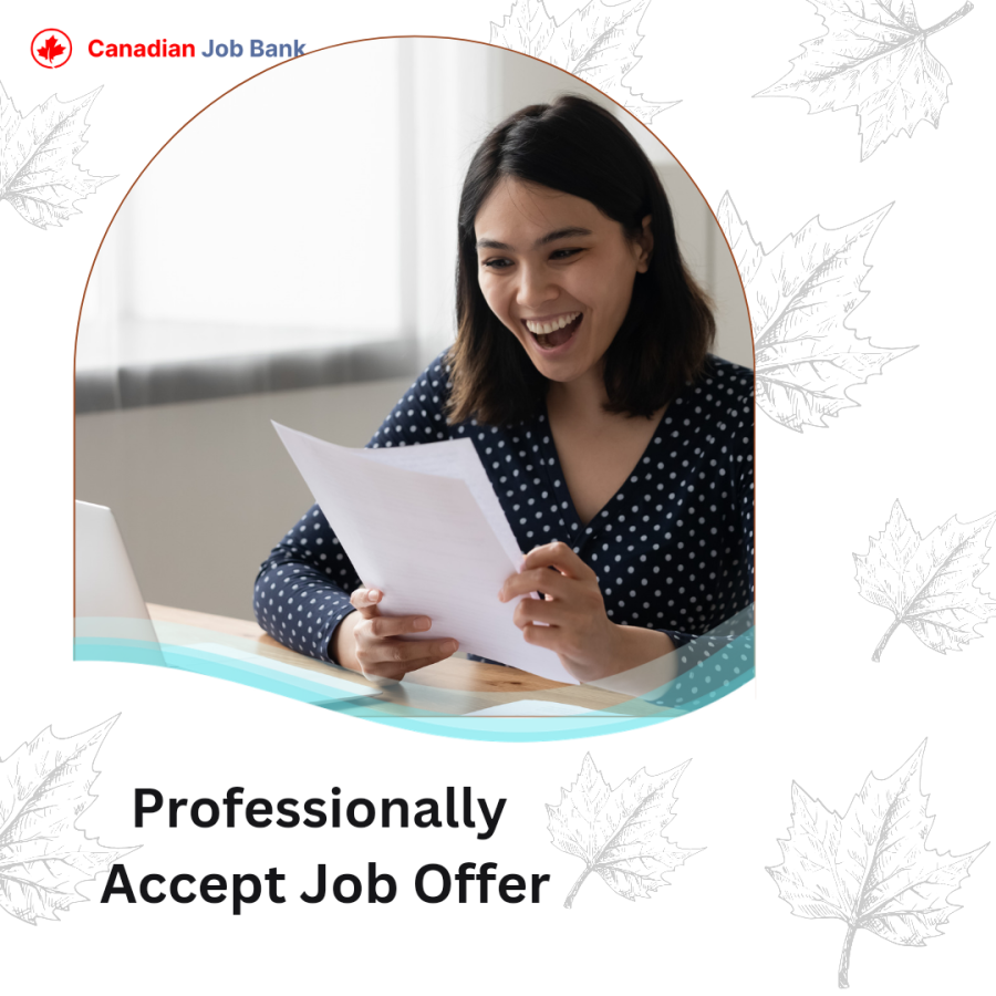 A Simple Guide To Professionally Accept a Job Offer ( With Examples )